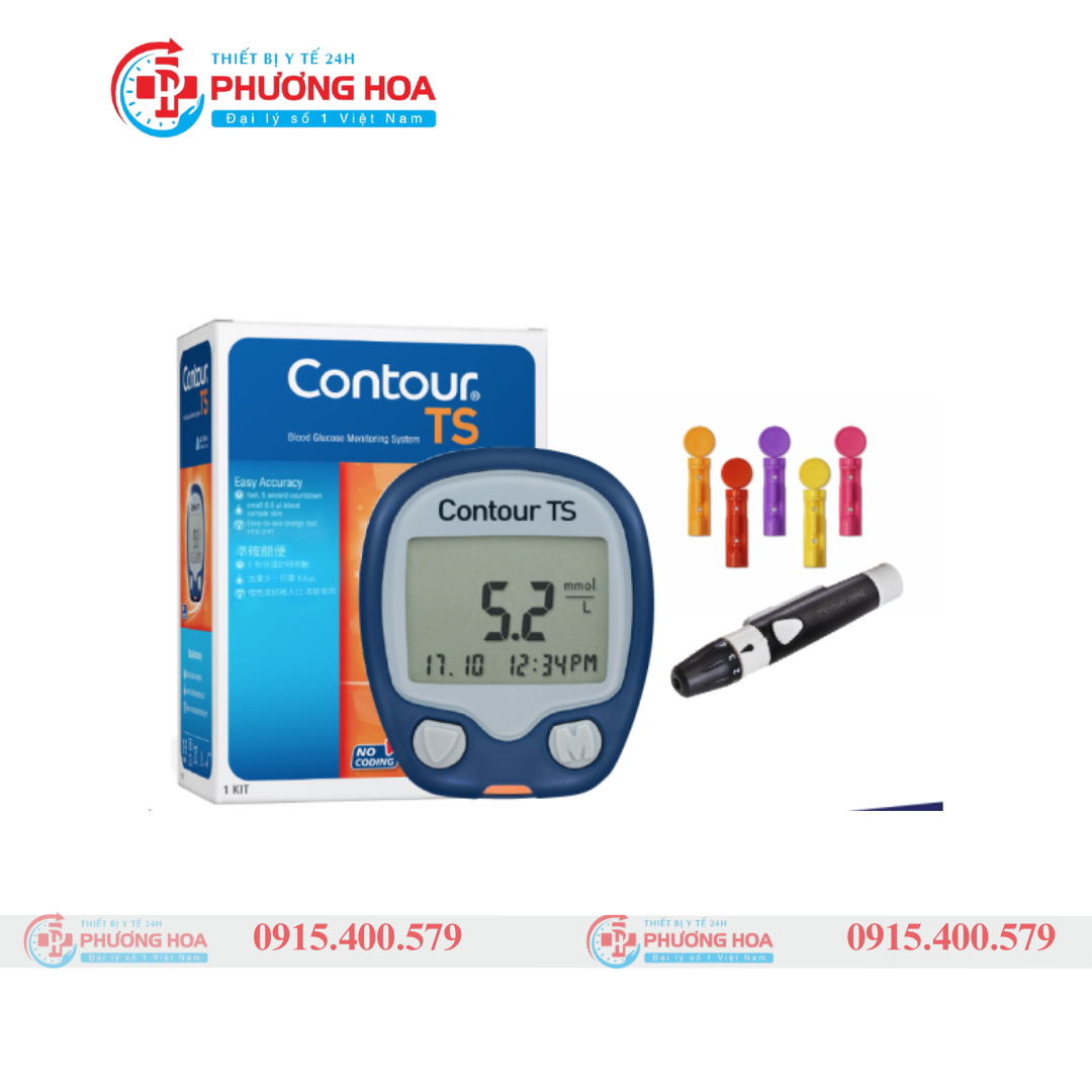 Máy Đo Đường Huyết Bayer Contour TS